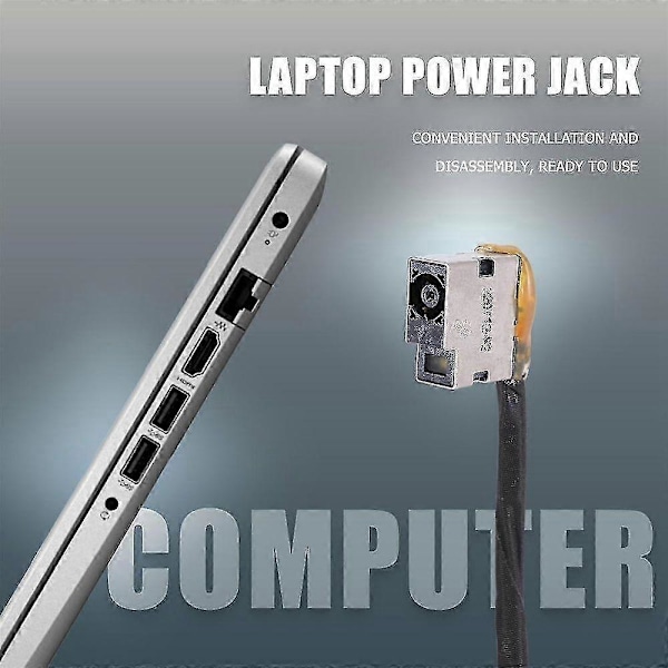Laptop Strømstik Kabel Socket til 240 246 250 255 G4 G5 799736-F57 813945-001 DC Jack Udskiftning