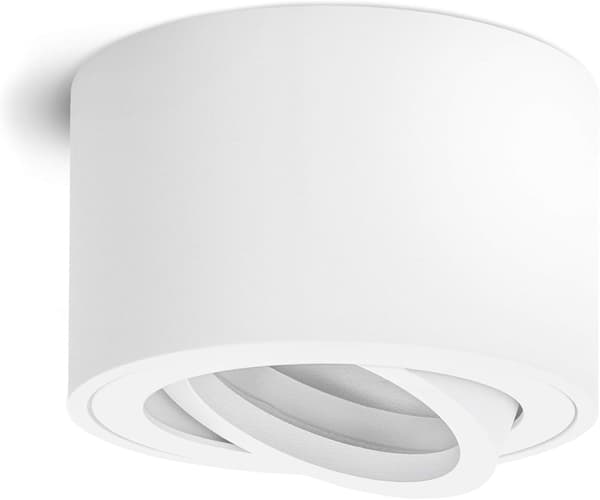 Ultratunt downlight - roterbar, i mattvit