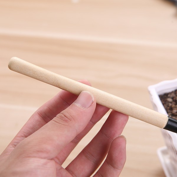 3-pack Mini Trädgårdssats - Spade, Räfsa, Skovl för Sukkulenter
