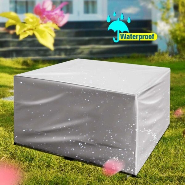 (Mål: 240X240X85 cm) Hagemøbler Rektangulært hagemøbel