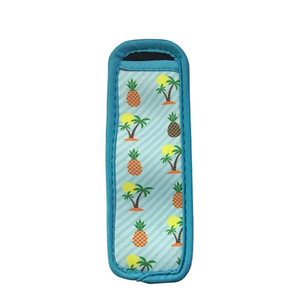 Popsicle Cover Gjenbrukbar Popsicle Holder Fleksibel Popsicle Pose Fargerik Is Popsicle Cover for Sommer A