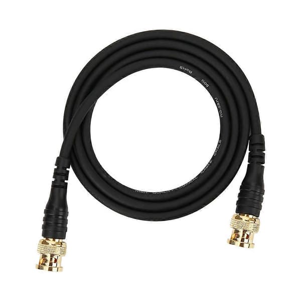 P1062 1m Ren Kopparplätering BNC-kontakt till BNC Hankontakt Testkabel