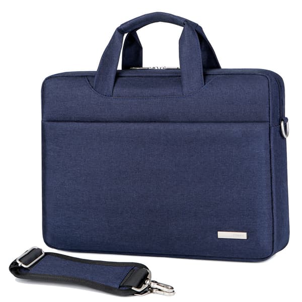 Laptopväska 15,6-tums laptopfack skyddssystem vattentät portfölj