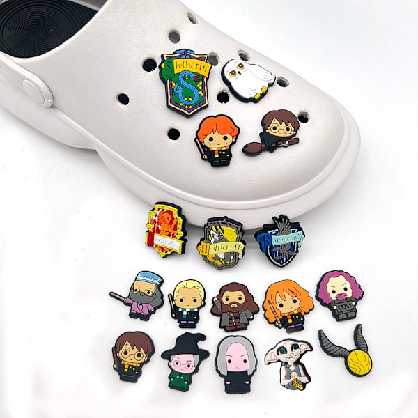 17 stk. Sko Charms, Crocs Pins, Crocs Charms Crocs Tilbehør til