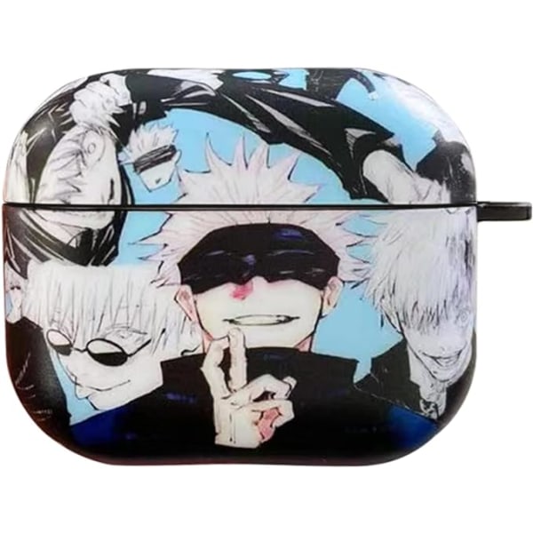 TPU beskyttelsesetui for tredje generasjon Airpods (blå bakgrunn