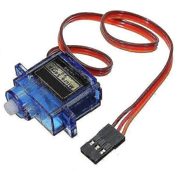 6 st SG90 Mini Analog Växel Micro Servo 9g För RC Flygplan Helikopter