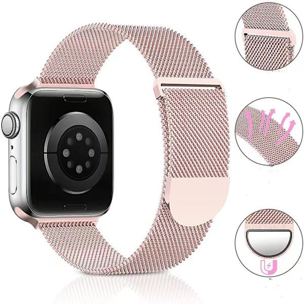 Remmen er kompatibel med Apple Watch rem 42mm 44mm 45mm
