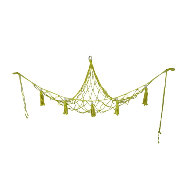 ##/Woven cotton rope net bag, children's toy hammock, 86*90cm##/