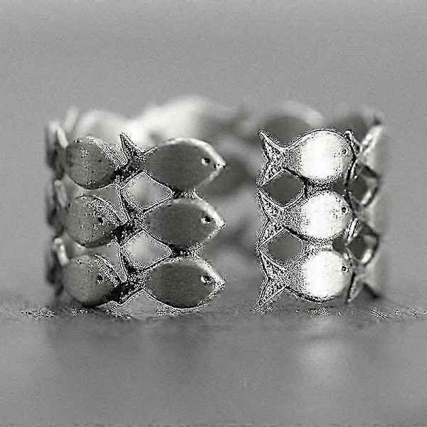 Till Min Dotter Simma Mot Strömmen Ring Justerbar Fingerring För Kvinnor