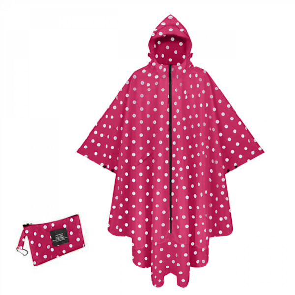 Regnkappa Mode Unisex Regnponcho Andningsbar Med Förvaringsväska