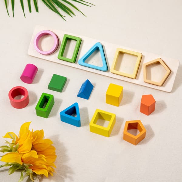 ##/15 st geometriska byggklossar för barn, pedagogiska##/