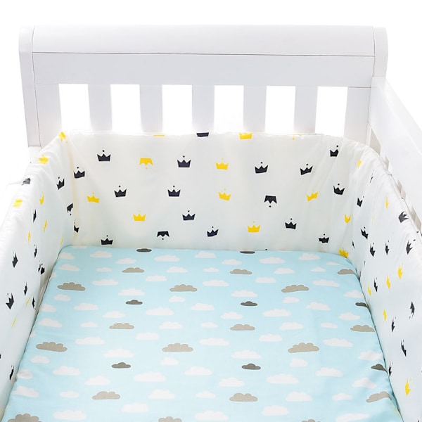 ##/Sängkant, sängskydd 200x30 cm för spjälsäng, (runtom) med kantskydd, bo, kanter, sängkläder, sängorm##/