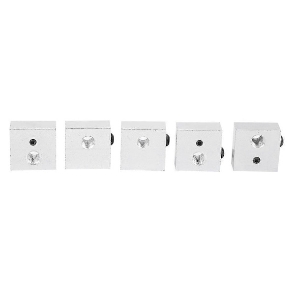 Aluminium Värmeblocksats Passar Makerbot MK7 MK8 3D-skrivartillbehör Delar
