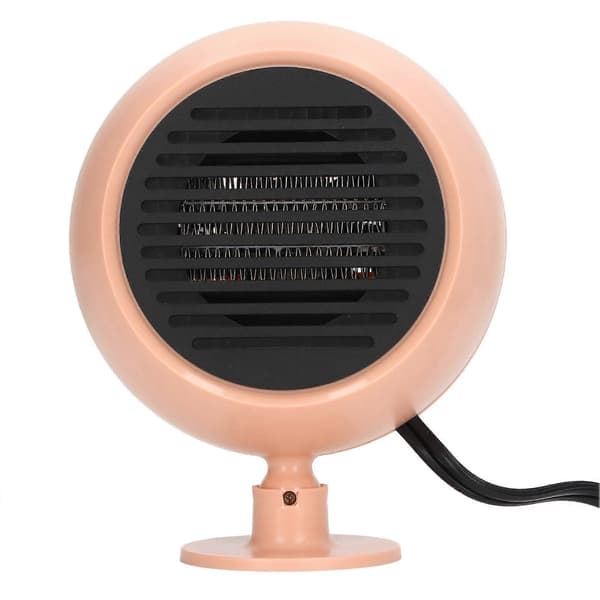 Bilvarmer Multi Vinkel Rotasjon Planetarisk Bilvarmer Bærbar Vindusdefogger Defroster Rosa 12V