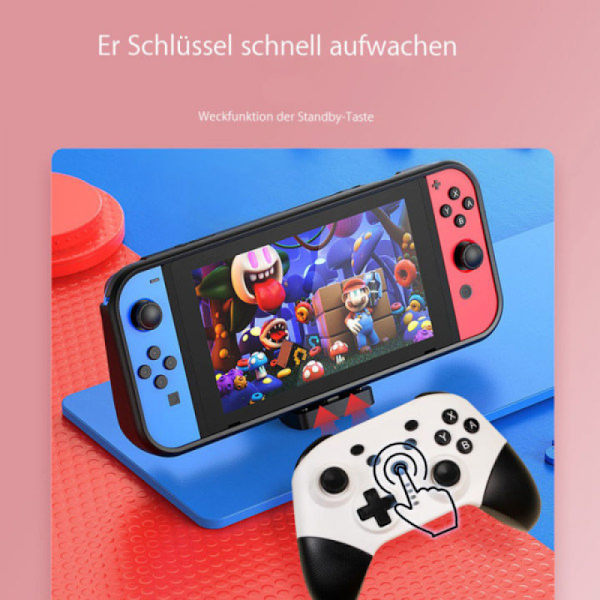 ##/(Pink) Trådløs Bluetooth-spilcontroller egnet til flere platforme##/