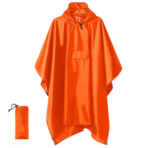 Regnrock utomhusvandring tre-i-ett poncho