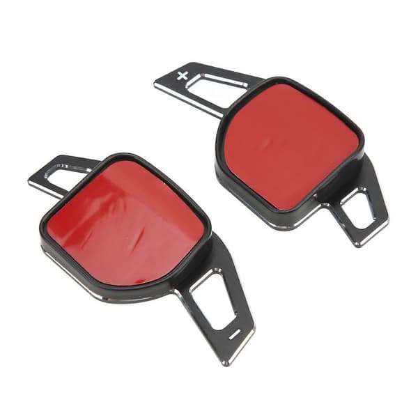 Aluminium Legering Paddle Shifter Forlænger til A3 S3 8V A4 S4 A5 S5 B8.5 A6 S6 A7 S7 C7 Q5 Q7 2013?2016 Sort