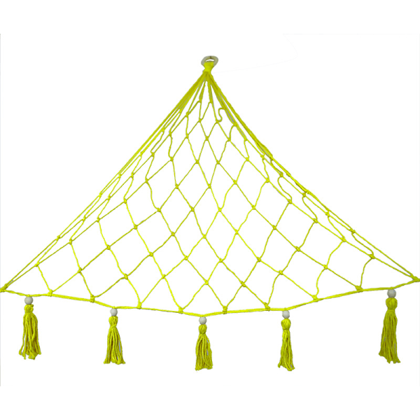 ##/Vävd bomullsrepnätväska, barnleksakshängmatta, 86*90cm##/