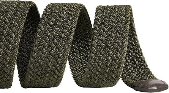 ##/Unisex Elastiskt Tyg Flätad Elastisk Bälte Stretch Bälte Stretch Bälte För Män Och Kvinnor Flera Färger##/