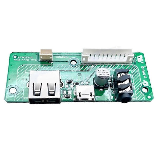 til CHARGE3 USB 2.0 Audio Jack Strømforsyningskort Konnektor til Charge 3 Højttaler Micro-USB Char