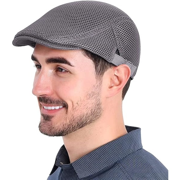Mænds Åndbar Sommer Beret, Kvinders Flad Sommer Beret, Mænds