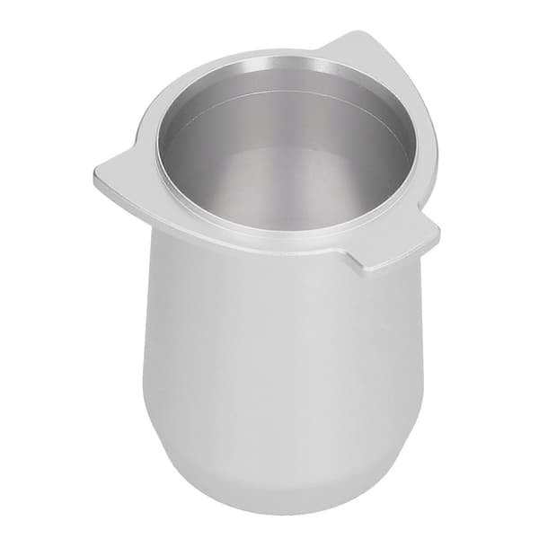 Dosering Kopp Aluminiumlegering Kaffe Dosering Kopp Pulvermatare Del för Breville 8 Kaffemaskin Silver