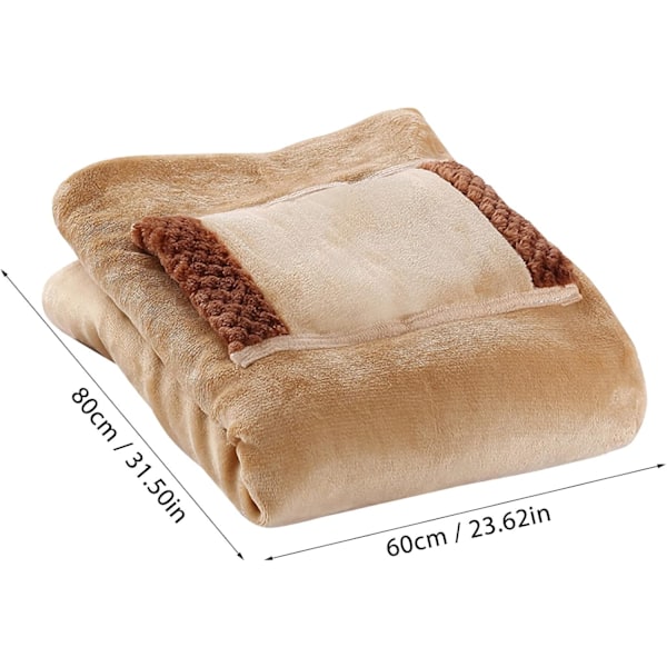 ##/Camel USB elektrisk filt värmefilt (60x80cm)##/