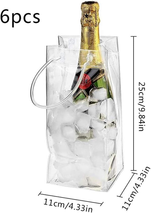 ##/6 Isolerande väskor för champagne, öl eller vin, läckagesäkra, tillverkade av##/
