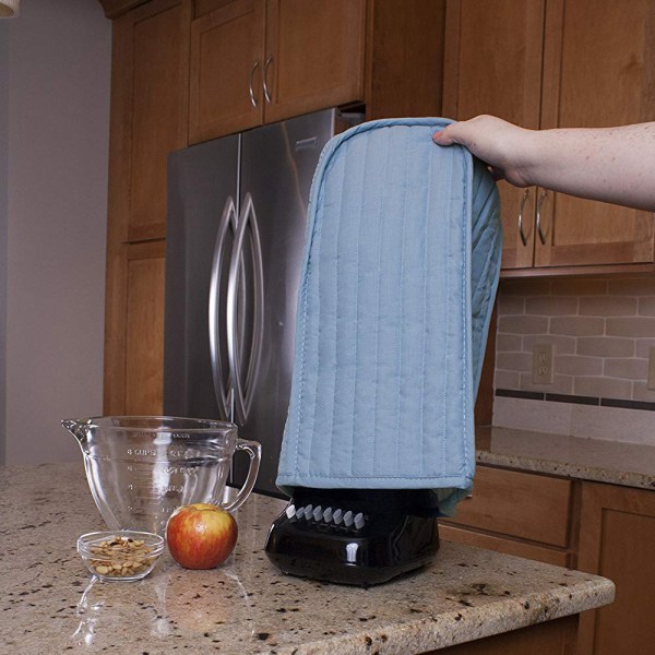 Blender Støvdeksel Stativmikser Cafetière Apparatdeksel Svart