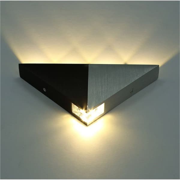 5W LED Vegglampe Innendørs Trekantlampe Original Design Moderne Al