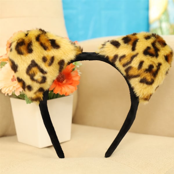 ##/Kostymfest Cosplay Kostym Leksak Gyllene Leopard##/
