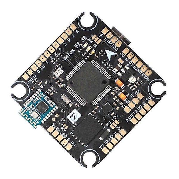 30.5x30.5mm TMotor Velox F7 SE Flight Controller Trådløs Bluetooth 128M Blackbox 5V 10V BEC Support