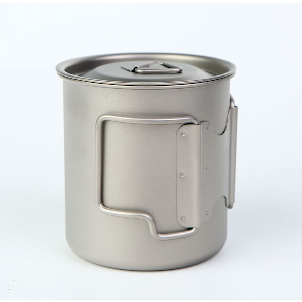 ##/Ultralätt Bärbar Titan Campingkopp 420ML Kaffebryggare för Vandring Picknick Resa och Trekking Utomhus##/