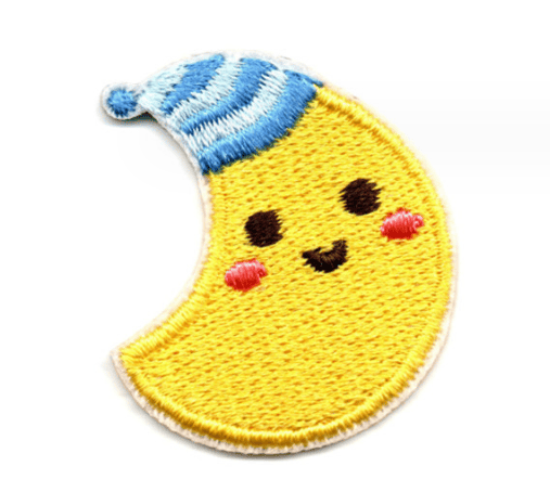 15 Stykker Broderte Stryke-på-lapper 3,5x3,8 cm, Broderte Klistremerker