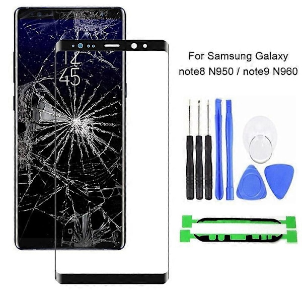 Udskiftningssæt med frontglas og berøringsskærm til Sam-sung Galaxy Note 8 N950/Note 9 N960 for Samsung Galaxy Note 8 N950