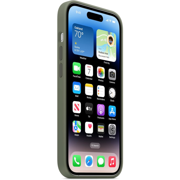 iPhone 14 Pro Case med MagSafe - Olive
