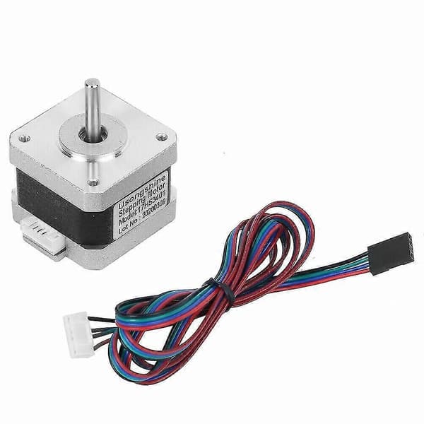 17HS3401 34mm Nema 17 Stepper Motor 42 Motor 42BYGH 1.3A 28N.cm 4-leder til 3D-printer CNC Laser Engr