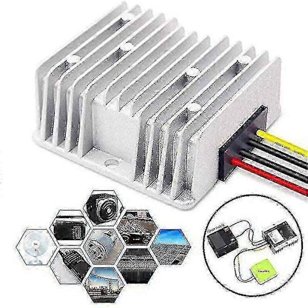 48V till DC 12V 20A 240W DC/DC Konverter Regulator Reducer Strömkonverter DC-DC Modul