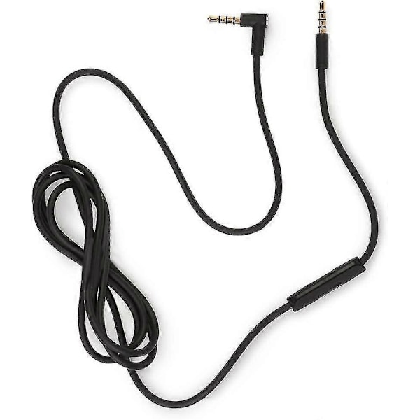 Lydkabel Kompatibel med Beats By Dr Dre Solo2 / Solo3 / Studio 2 & 3 Hodetelefoner m/inline Fjernkontroll, Volu
