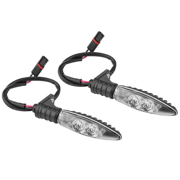 Par motorcykel blinklys LED lys kit retningsviser lampe til F800 front