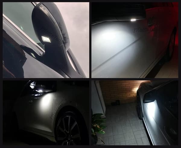 2 kpl LED-peilivalot Takapeili Valo Tervehdys