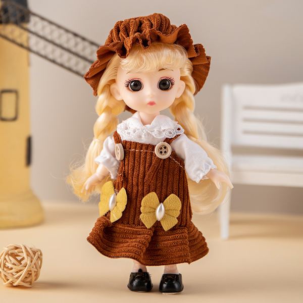 Barbie Prinsessa Flickor Barnleksaker Mini Liten Dock (Stil