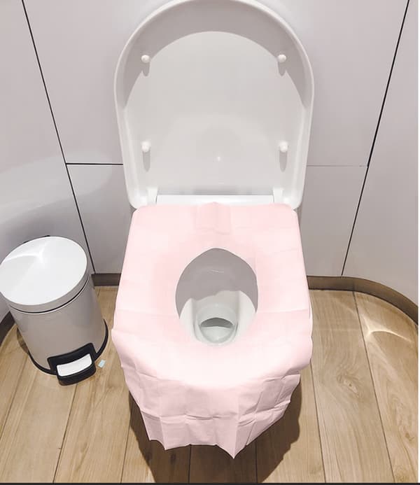 30 stk Engangs Toalettsetetrekk Ekstra Store Myke Vanntette