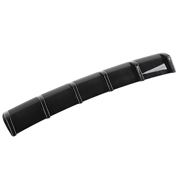Bakre Støtfanger Diffuser Fin Spoiler Chassis Splitter Blank Svart Aerodynamisk Tilbehør Universell for Bil