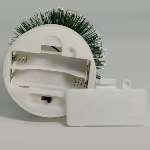 ##/3 stk Bordplate Juletre med Lys Mini Kunstig Juletre##/