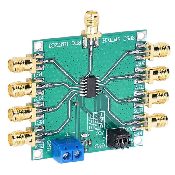 RF Enpolet Åtteveisbryter Ikke-reflekterende Elektroniske Komponenter HMC253 DC2.5 GHz