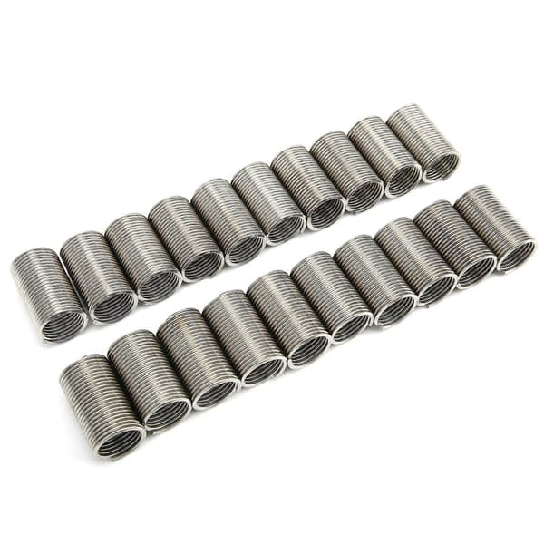 20 stk. gevindindsatser SUS304 rustfrit stål skrue muffe reparationssæt M14 x 1,5 x 3D