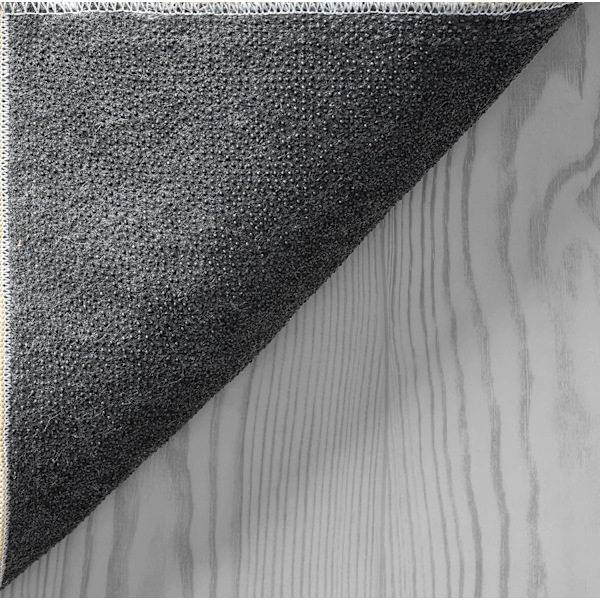 Grå, avslappnad modern kort lugg mjuk matta, 80 x 160 cm Halksäker Bott
