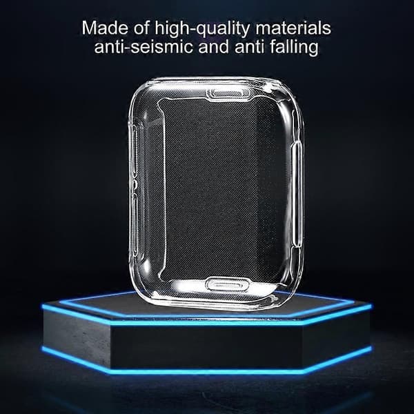 Skyddsfodral Transparent Fulltäckande 41mm/46mm Mjukt TPU Klockskydd för OPPO Watch 41mm