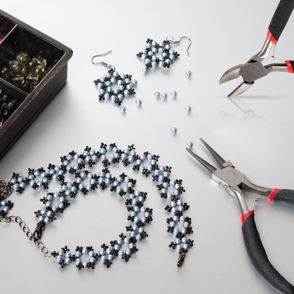 Verktygssats för smyckestillverkning, 14 delar Case med